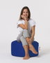 Atelier Del Sofa Round Pouf - Blue